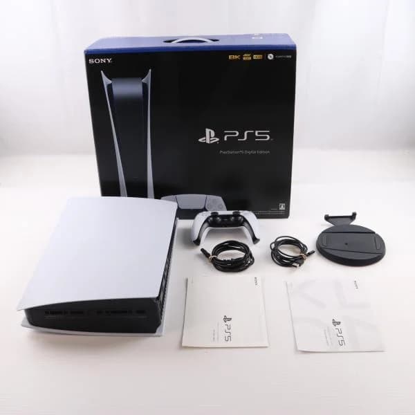 『中古即納』{PS5} (本体) PlayStation 5(プレイステーション5) デジタル・エディション SIE(CFI-1200B01)(20220915)
