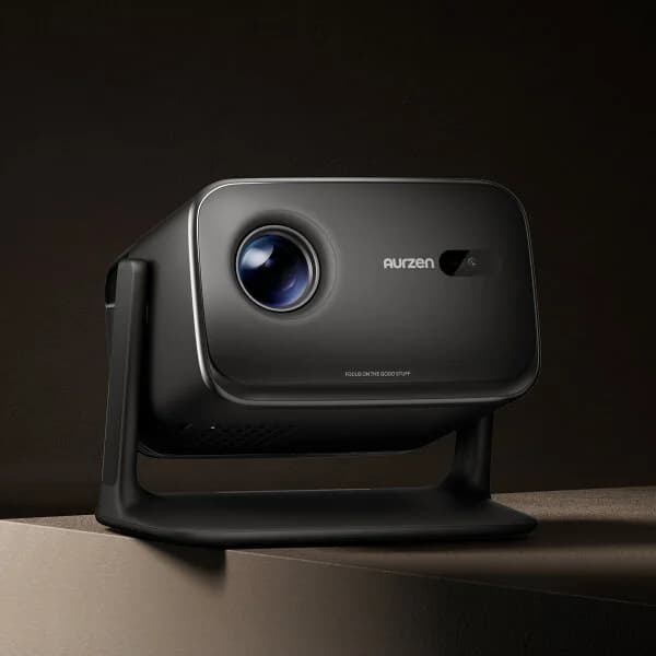 【新生活応援30%OFF値下げで34,999円！！】プロジェクター 家庭用 天井投影 1080P フルHD 4K対応 ホームプロジェクター Google TV内蔵 WiFi6 Bluetooth Netflix/YouTube/U-NEXT対応 オートフォーカス/自動台形補正 20Wスピーカー内蔵 ゲーム AURZEN BOOM mini