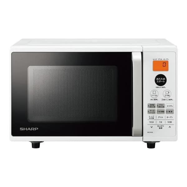 SHARP シャープ オーブンレンジ 電子レンジ 16L ターンテーブル ヘルツフリー 一人暮らし ホワイト REM16A RE-M16A-W
