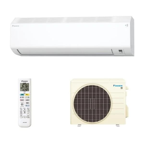 ダイキン S253ATCS-W エアコン(〜2.8kw) 8畳用 CXシリーズ 単相100V お掃除機能付き 空気清浄 薄型 室内外機セット