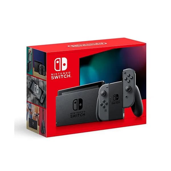 【ラッピング可】【即日発送】【新品】【新パッケージ】任天堂 Nintendo Switch HAD-S-KAAAH グレー バッテリー強化版 印付きの場合あり