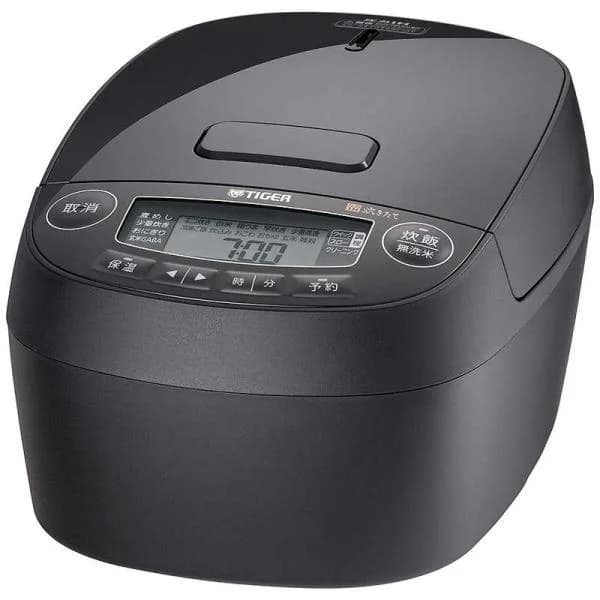 タイガー　TIGER　炊飯器 5.5合 炊きたて 圧力IHジャー 遠赤3層土鍋コート釜 モーブブラック　JPV-Y100KV