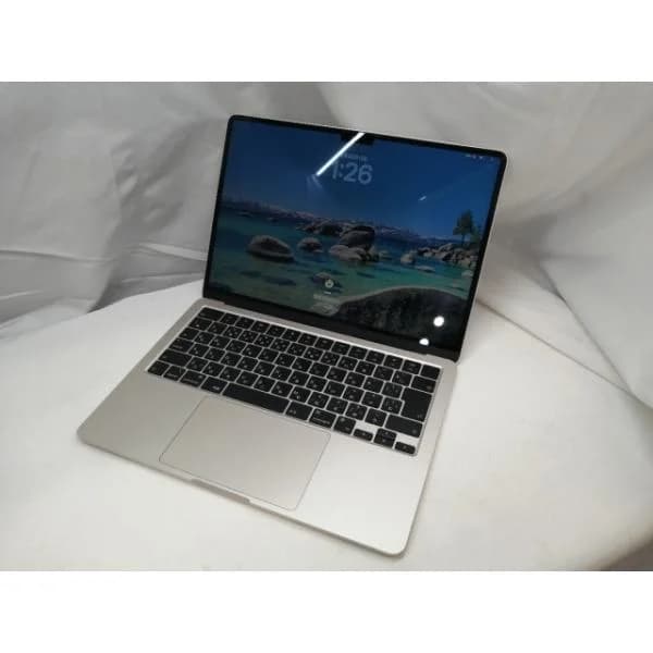 【中古】Apple MacBook Air 13インチ  M3(CPU:8C/GPU:10C) 16GB/512GB スターライト MXCU3J/A (13インチ, M3, 2024)【博多】保証期間１ヶ月【ランクA】