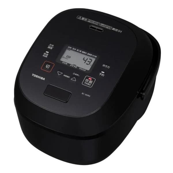 東芝(TOSHIBA) 炊飯器 5.5合 真空IH  RC-10VRV(K) グランブラック
