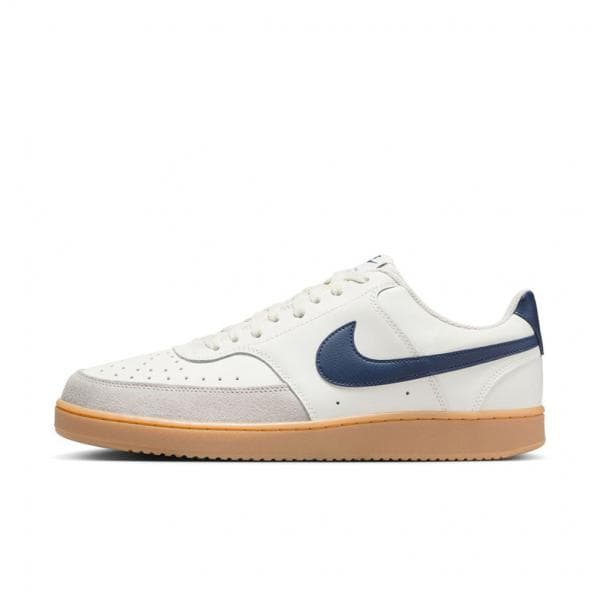 ナイキ コート ビジョン LO HF1068-133 メンズ スニーカー ： クリーム×ネイビー NIKE HF1068 133