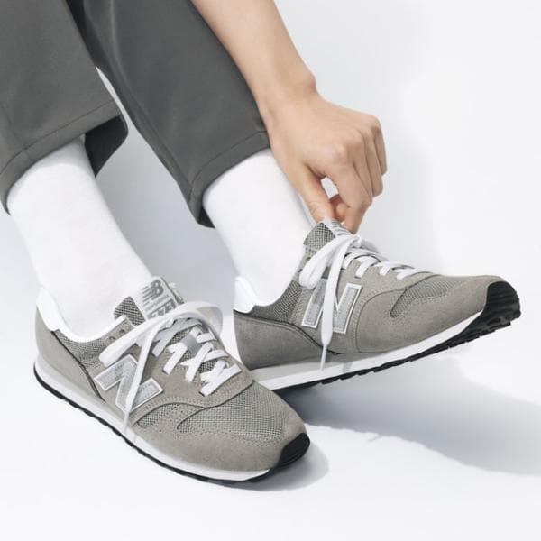 ニューバランス ML373 KG2 D メンズ レディース スニーカー ： グレー×ホワイト New Balance