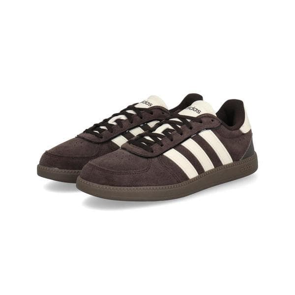 adidas アディダス BREAKNET SLEEK SUEDE レディーススニーカー ロープロファイル ブレイクネットスリークスエード KK2224 オーロラコーヒー/オフホワイト/ガム