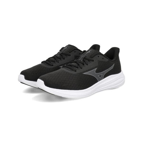 mizuno ミズノ PIONEROAD 3 幅広4E 超軽量 メンズスニーカー ランニングシューズ スーパーワイド ピオネロード3 K1GR260905 ブラック
