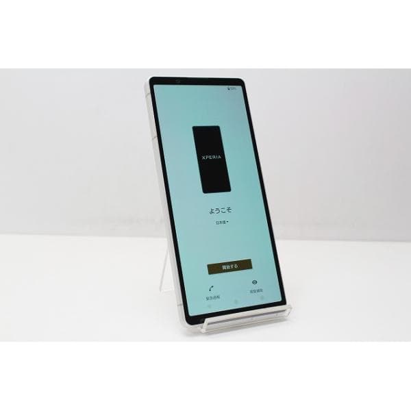 スマートフォン 本体 Xperia 5 V XQ-DE44 SONY SIMフリー SIMフリー 赤ロム保証 128GB ホワイト