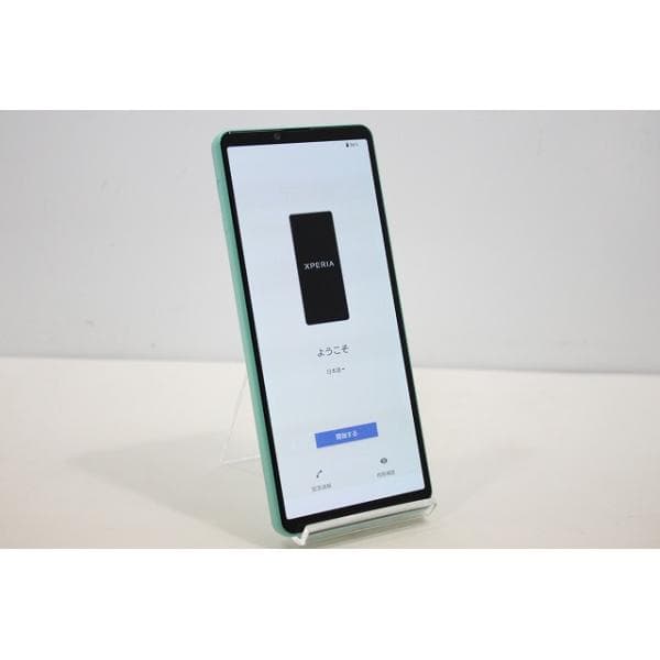 スマートフォン 本体 Xperia 10 IV SOG07 SONY au SIMフリー 残債なし 128GB グリーン 値下げ