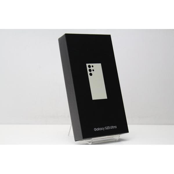 新品未使用 スマートフォン 本体 Galaxy S23 Ultra SCG20 Samsung SIMフリー SIMフリー 赤ロム保証 256GB ホワイト