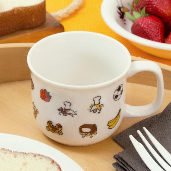 からすのパンやさん こどもマグ マグカップ コップ 食器 カップ グッズ