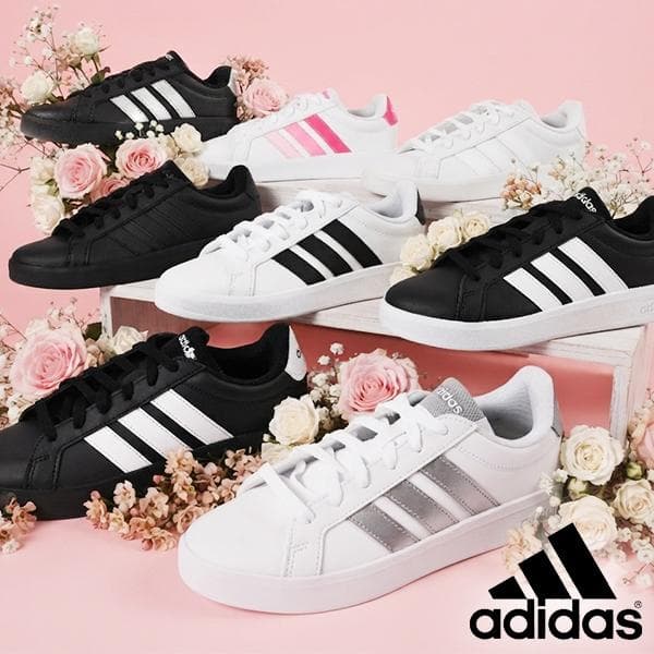 2026秋冬新色 アディダス レディース スニーカー adidas GRAND COURT 3.0 J グランドコート シューズ 靴 JP9110 JP9363 JP9366 KJ4367 KK3791