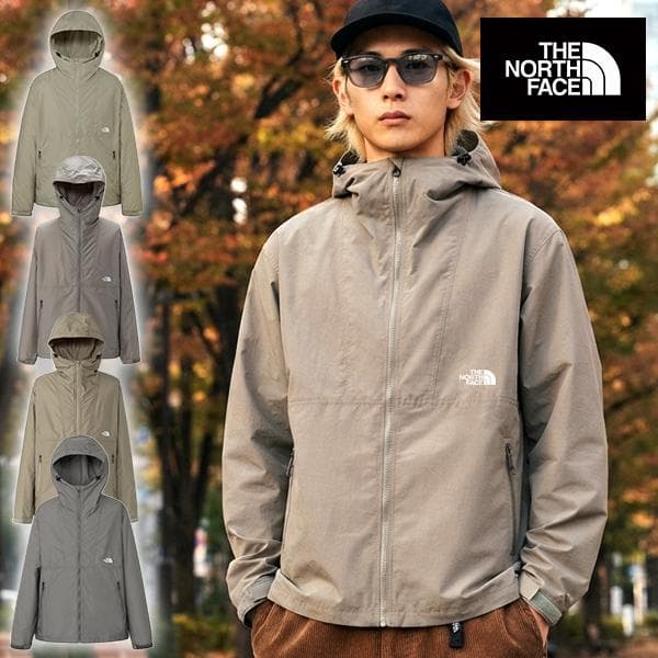 2026秋冬新色 ネコポス発送！ノースフェイス 軽量 ナイロンジャケット メンズ レディース THE NORTH FACE コンパクト シェル マウンテン ブラック NP72530