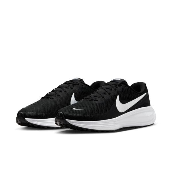 ナイキ NIKE メンズ ランニングシューズ レボリューション 8 ワイド Revolution 8 WIDE HQ1996 001カラー ブラック/ホワイト 部活 通学 通勤 スニーカー 幅広