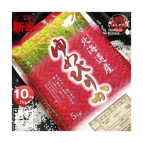 新米 米 10kg 5kg×2袋セット お米 ゆめぴりか 北海道産 白米 令和8年産 送料無料