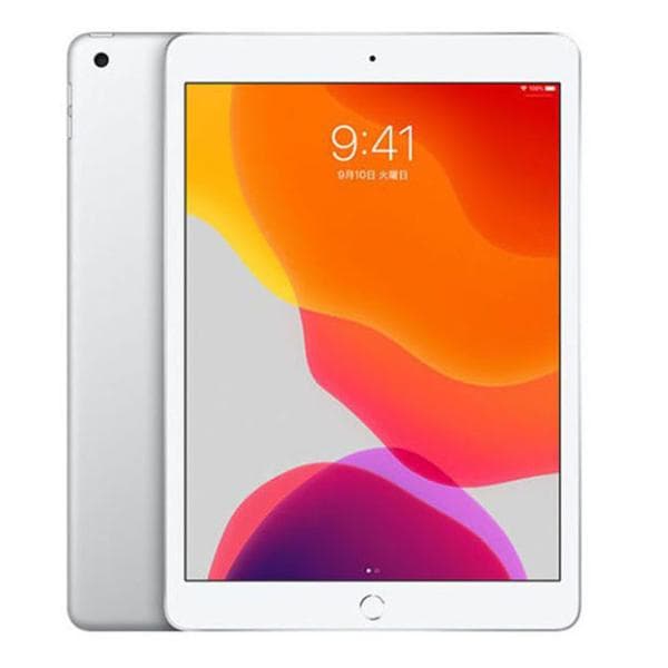 【Aランク・本体のみ】APPLE iPad7 32GB WiFi+Cellular シルバー