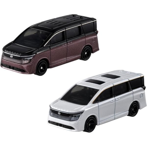 トミカ No.93 日産 エルグランド (2台セット) (通常版+初回特別仕様) (タカラトミー ミニカー おもちゃ) (9/19発売)