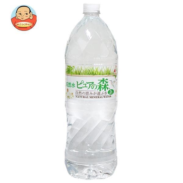 天然水 ピュアの森 2Lペットボトル×6本入｜ 送料別