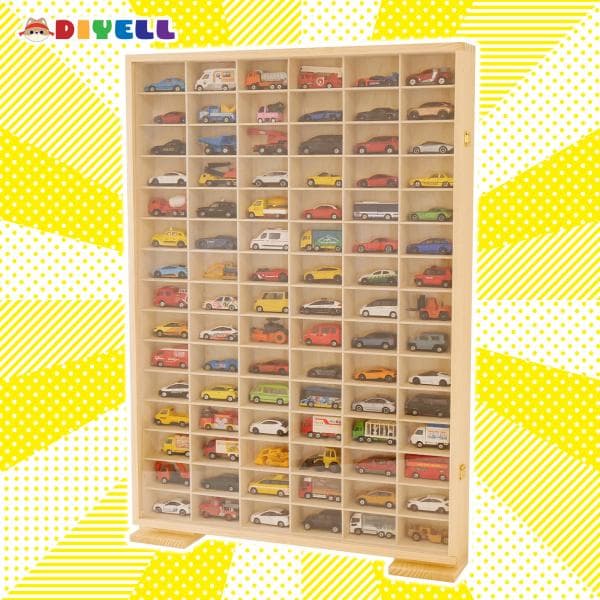 ミニカーケース トミカケース 90台 tomica ミニカー 収納ケース 収納棚 ボックス コレクションケース