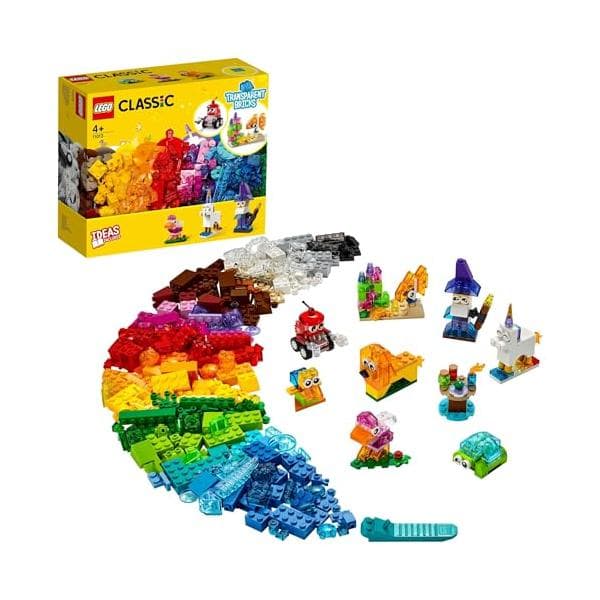 レゴ(LEGO) クラシック アイデアパーツ(透明パーツ入り) おもちゃ 玩具 プレゼント 誕生日 ブロック 知育 クリスマス 女の子 男の子