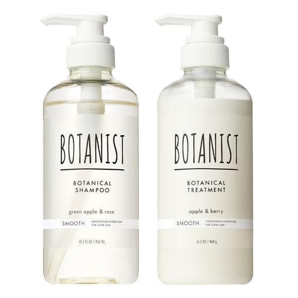 BOTANIST（ボタニスト）　ボタニカルシャンプー＋トリートメント　スムース シャンプー ボトル（本体） セット ツヤツヤ さらさら 各460g I-ne