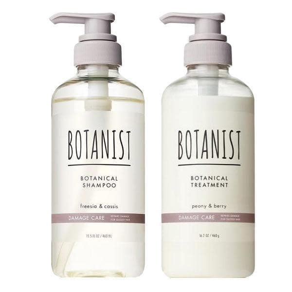 BOTANIST（ボタニスト） ボタニカルシャンプー＋トリートメント ダメージケア シャンプー ボトル 本体セット ツヤツヤ ダメージ補修 各460g I-ne