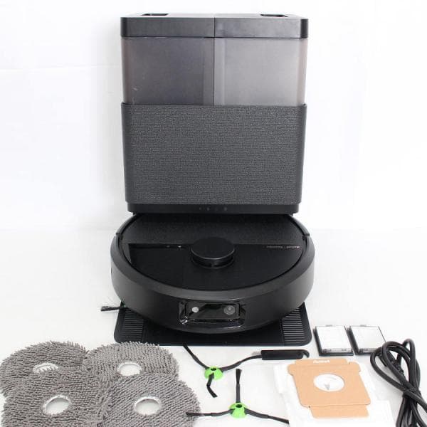 【ボーナスストア+5％】iRobot ルンバ Plus 505 Combo+AutoWash 充電ステーション N185060 ブラック ロボット掃除機 アイロボット プラス 本体