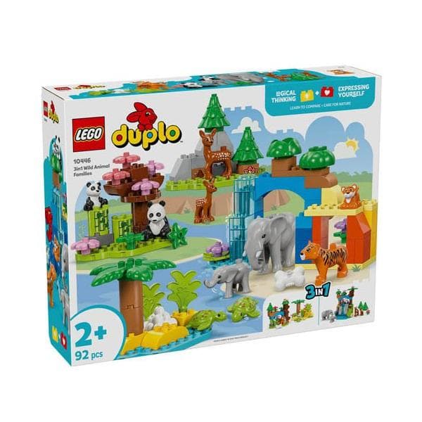 レゴ(LEGO) デュプロ デュプロのまち 3in1 どうぶつのかぞく 10446 ( 1個 )/ レゴ(LEGO) ( おもちゃ 玩具 プレゼント 2歳 3歳 4歳 )