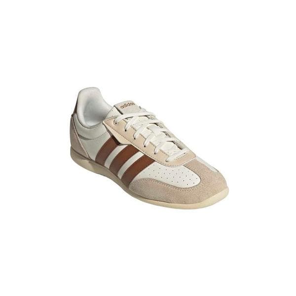 アディダス（adidas）（レディース）スニーカー スポーツシューズ バレダ ロー ベージュ OOY96-HQ7389 カジュアル スポーツ シューズ