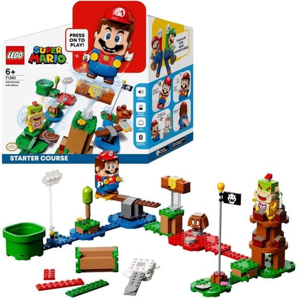 レゴマリオ 71360 LEGOブロック スターターセット ぼうけんのはじまり 知育玩具 プレゼント クリスマス 誕生日
