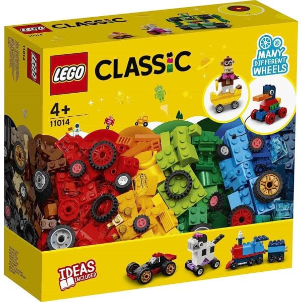 レゴ ブロック クラシック おもちゃ 知育玩具 11014 アイデアパーツ ホイール LEGO ボックス