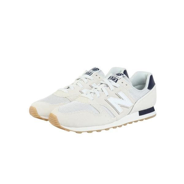 ニューバランス（new balance）（メンズ）スニーカー スポーツシューズ 373 ホワイト ネイビー M3735I3D スポーツ カジュアルシューズ