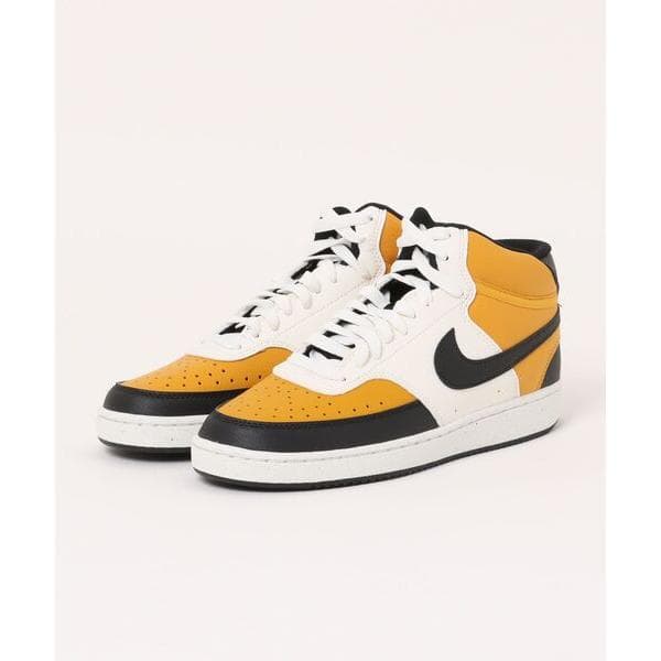 ナイキ nike スニーカー NIKE ナイキ COURT VISION MID NN コート ビジョン MID NN MDN3577 700GLDLEF/BLACK メンズ