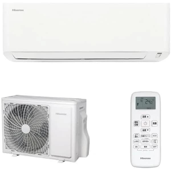 HA-J40H2-W ハイセンス Hisense ルームエアコン 住設シリーズ 14畳用 単相200V ホワイト