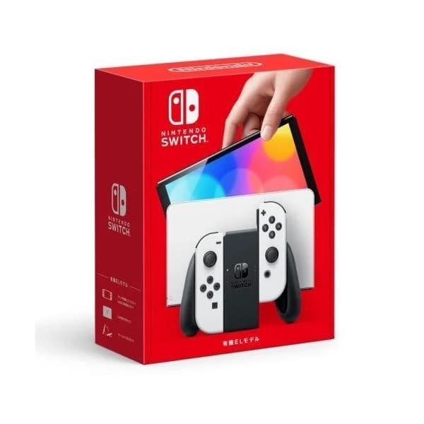 【訳あり】任天堂 Nintendo Switch 本体 (有機ELモデル) Joy-Con(L)/(R) ホワイト 【ラッピング対応可】 R-LOGI